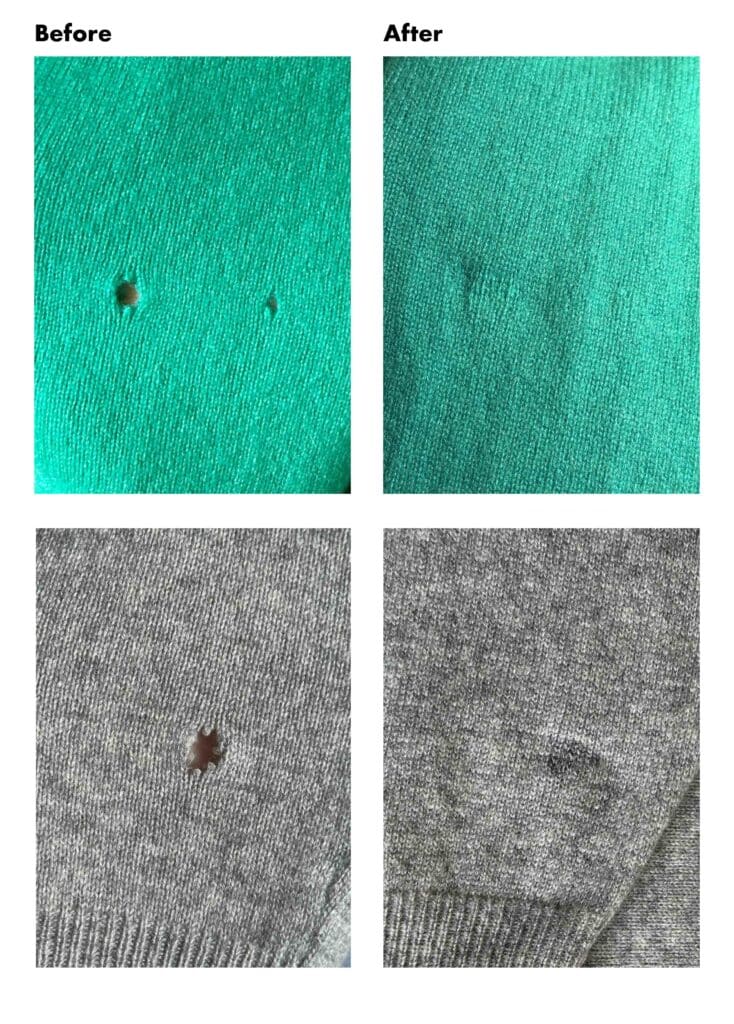 Swiss Darning Repair